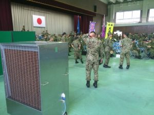 陸上自衛隊をクールダウン