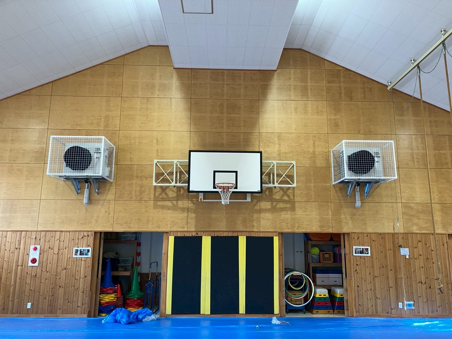 「もう暑くない！」園児も笑顔に　