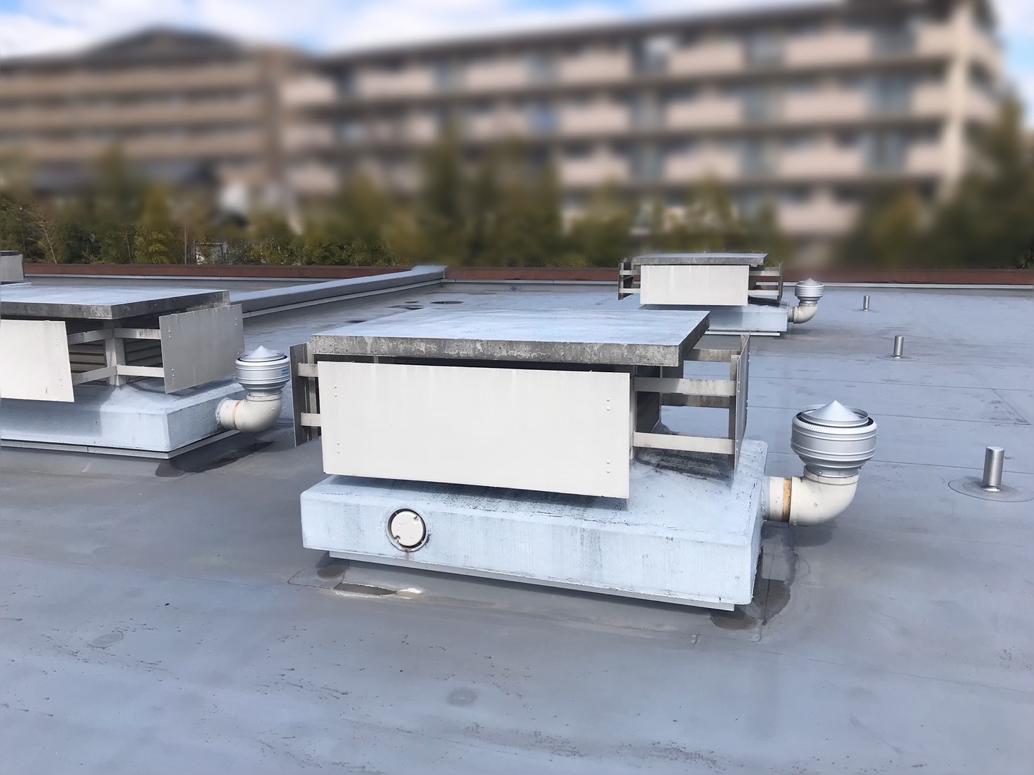 倉庫をクールダウン