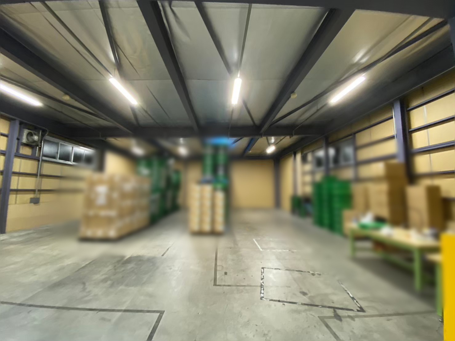 倉庫をクールダウン